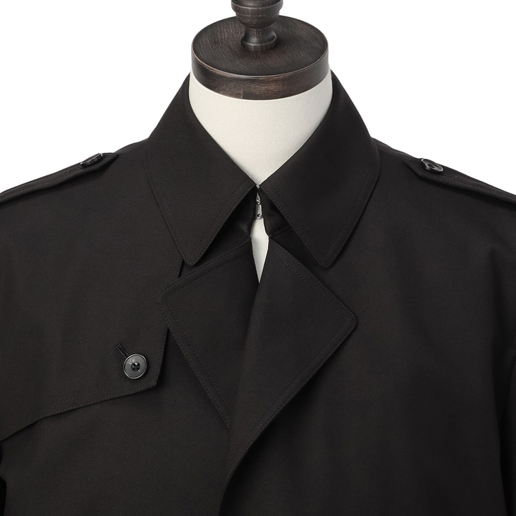 SizeMAX】はっ水 ストレッチ 軽量トレンチコート LES MUES スマ