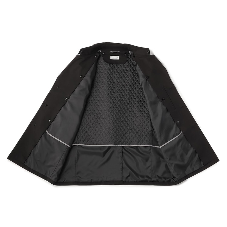 SizeMAX】はっ水 ストレッチ 軽量トレンチコート LES MUES スマ