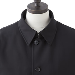 SizeMAX】はっ水 スーパーストレッチ ステンカラーコート LES MUE