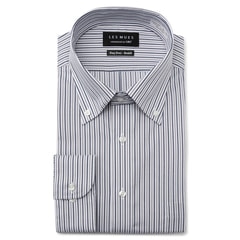 Sizemax 形態安定 グレー 紺ストライプ ソフトタッ スーツのaoki公式通販