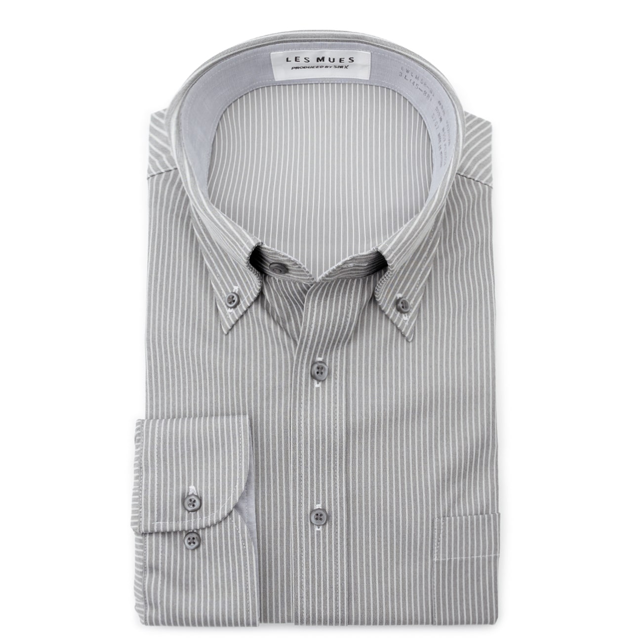 �ySizeMAX�z�A�X���[�g���f�� �m���A�C�����X�[�p�[�X�g���b�` �{�^���_�E���V���c LES MUES �X�}�[�g