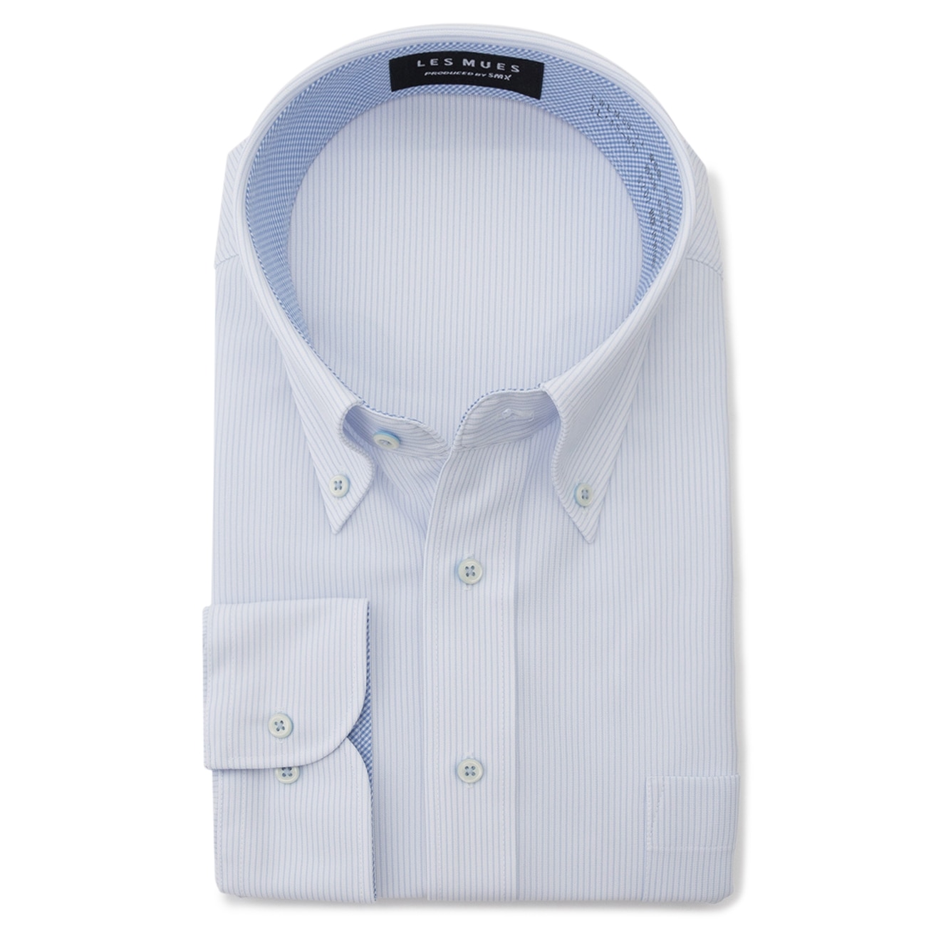 �ySizeMAX�z�A�X���[�g���f�� �m���A�C�����X�[�p�[�X�g���b�` �{�^���_�E���V���c LES MUES �x�[�V�b�N