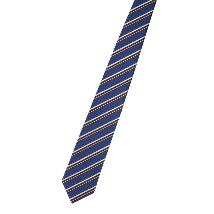栄李 SizeMAX】ロングサイズ 大剣幅8cm ストライプ柄ネクタイ LES MU