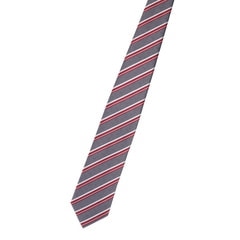SizeMAX】ロングサイズ 大剣幅8cm ストライプ柄ネクタイ LES MU