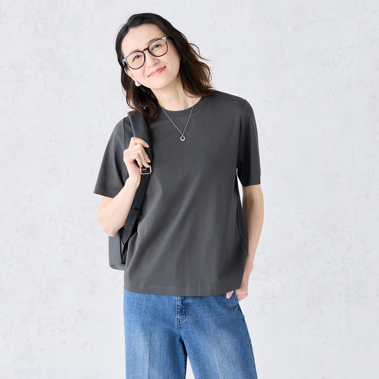 WEB限定商品】汗ジミ軽減Tシャツ CROSS FUNCTION【AOKI公式通販】