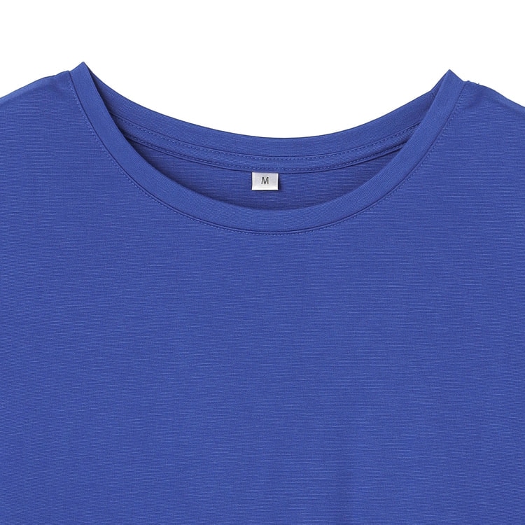 WEB限定商品】薄ポンチ後ろフリル ICE-Tシャツ CROSS FUNCTI【AOKI