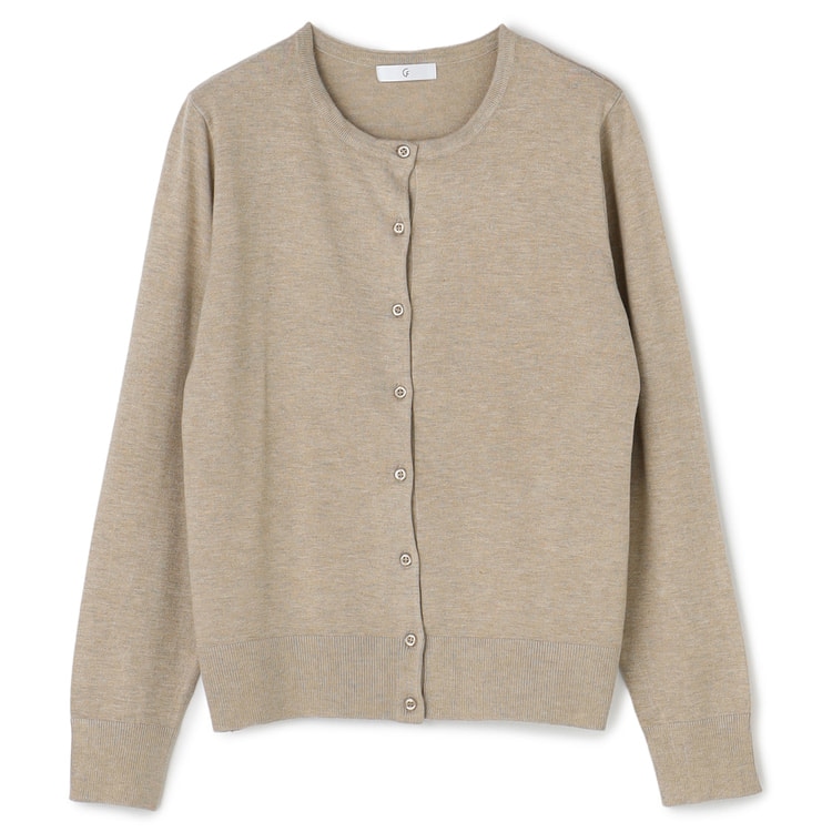 24AW ナゴンスタンス　クルーネックカーディガン nagonstans/ナゴンスタンス｜秋口に活躍する新作Vネック