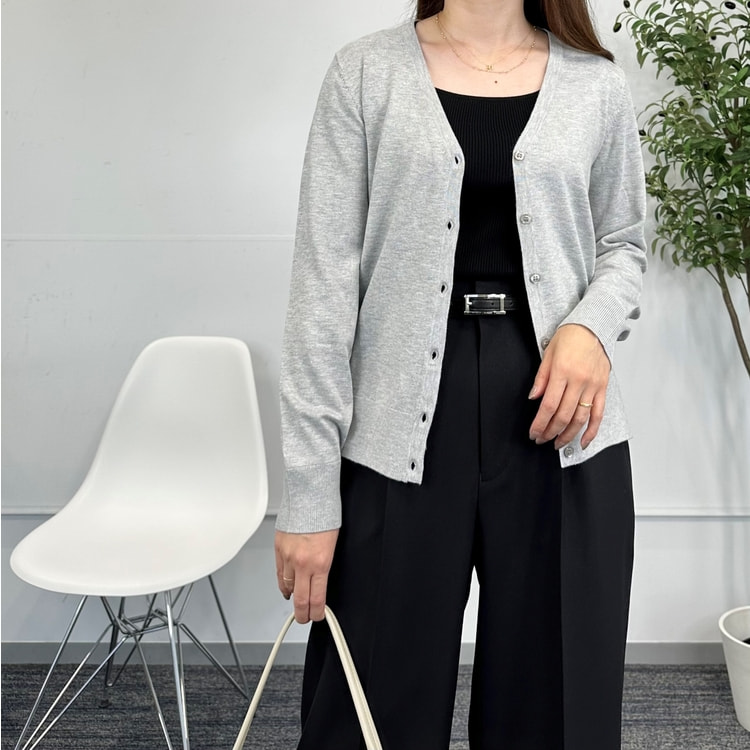 WEB限定商品】Vネックカーディガン CROSS FUNCTION【AOKI公式通販】