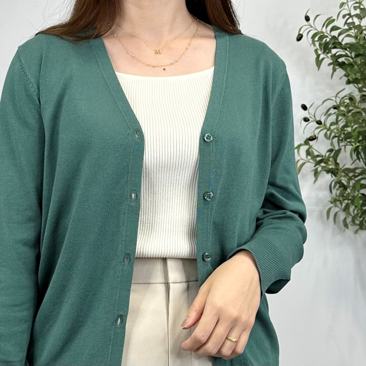 WEB限定商品】Vネックカーディガン CROSS FUNCTION【AOKI公式通販】