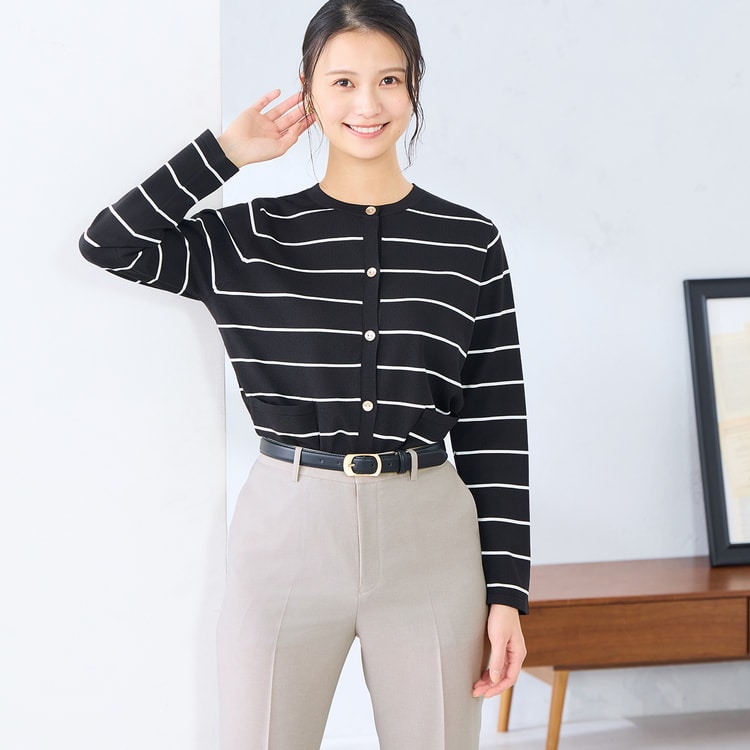 アウトレット】【WEB限定商品】接触冷感 ポケット付きカーディガン