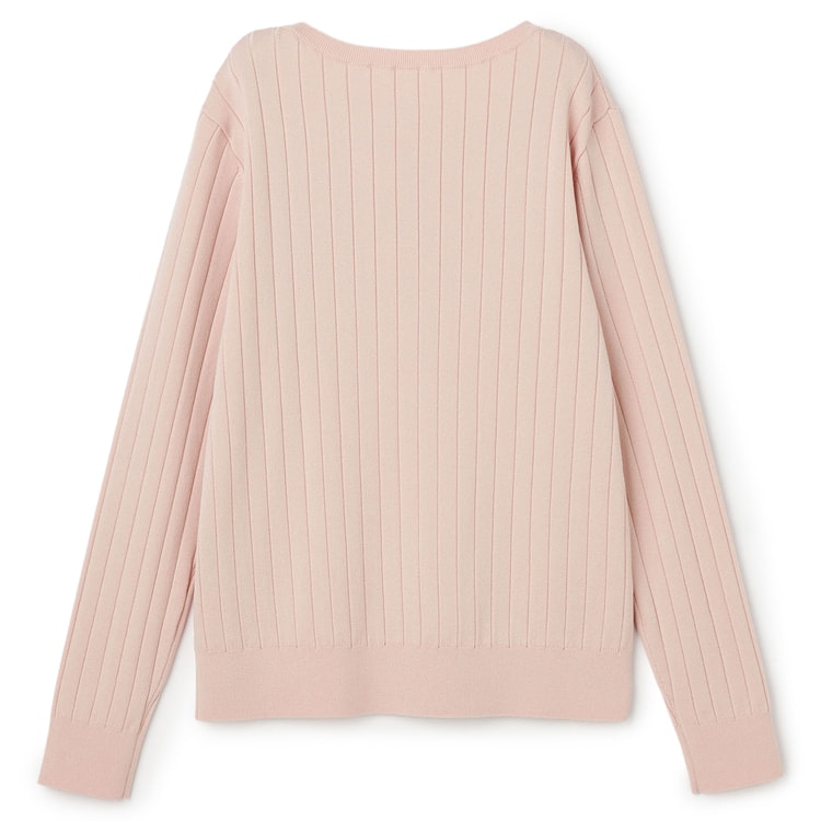 ≪sweet2月号・Oggi.jp1月号掲載≫ ボートネックリブニット【AOKI公式