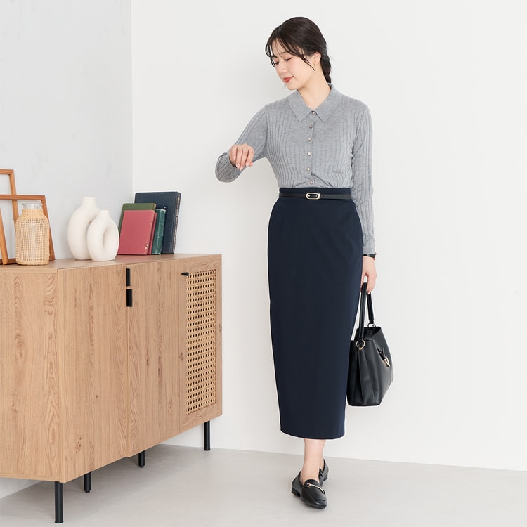 ≪Oggi12月号掲載≫ ポロ襟ニット【AOKI公式通販】