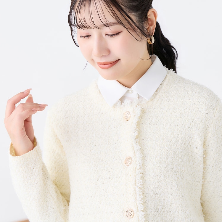 小川彰子さん監修 ツイードニットジャケット【AOKI公式通販】