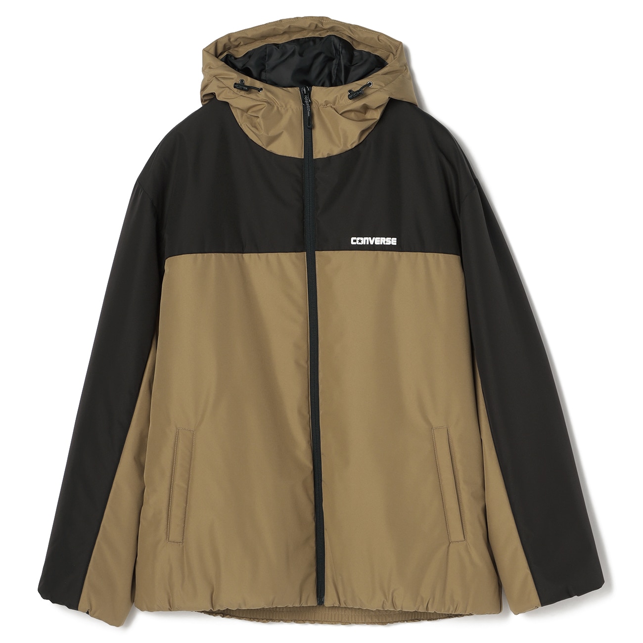 【SizeMAX】CONVERSE ラミネート中綿ブルゾン 【SizeMAX】CONVERSE ラミネート中綿ブルゾン