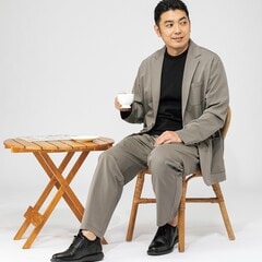 【SizeMAX】【パジャマスーツ】ナイロンポンチジャケット セットアップ着用可