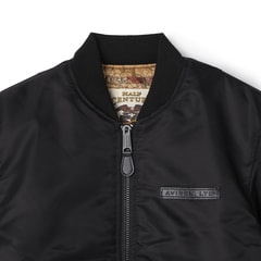 SizeMAX】AVIREX MA-1 SIGNATURE BIG LOGO 【AOKI公式通販】