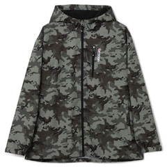 【SizeMAX】OUTDOOR PRODUCTS 防風 はっ水 ストレッチ デュスポ裏メッシュ迷彩パーカー