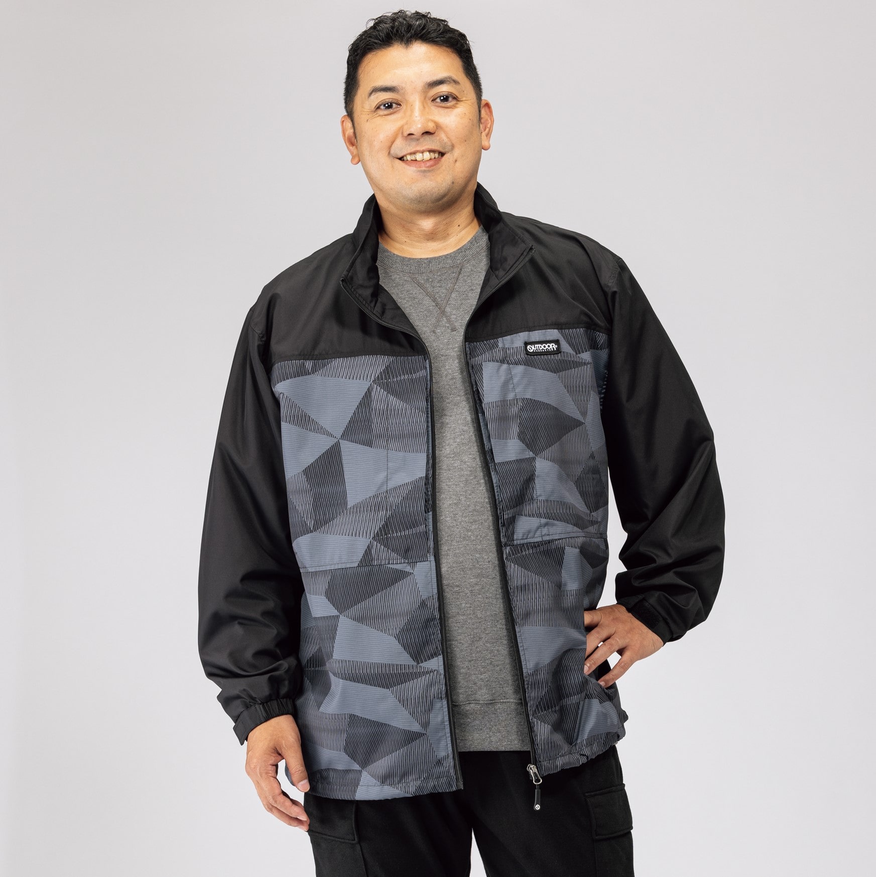 【SizeMAX】OUTDOOR デュスポ裏フィルムスタンドブルゾン