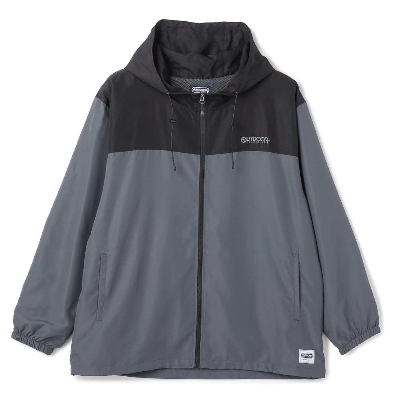 【SizeMAX】OUTDOOR タフタ裏メッシュジップパーカー 【SizeMAX】OUTDOOR タフタ裏メッシュジップパーカー
