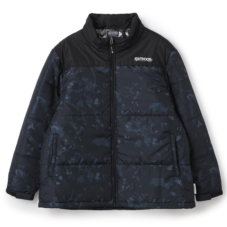 SizeMAX】OUTDOOR PRODUCTS 裏アルミ中綿スタンドジャケッ【AOKI