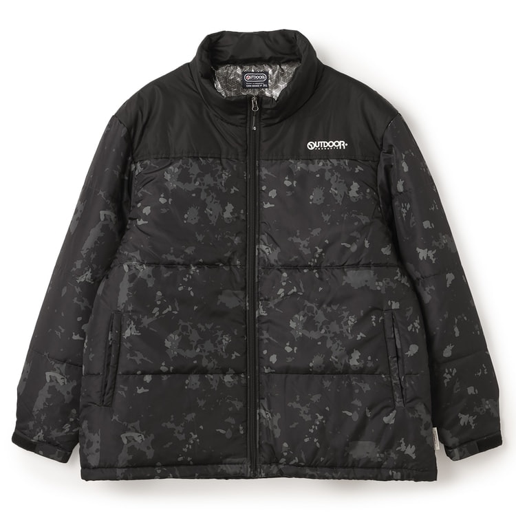 SizeMAX】OUTDOOR PRODUCTS 裏アルミ中綿スタンドジャケッ【AOKI