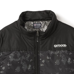 SizeMAX】OUTDOOR PRODUCTS 裏アルミ中綿スタンドジャケッ【AOKI