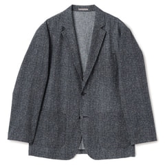 【SizeMAX】【パジャマスーツ】ドットサッカージャケット チェック セットアップ着用可