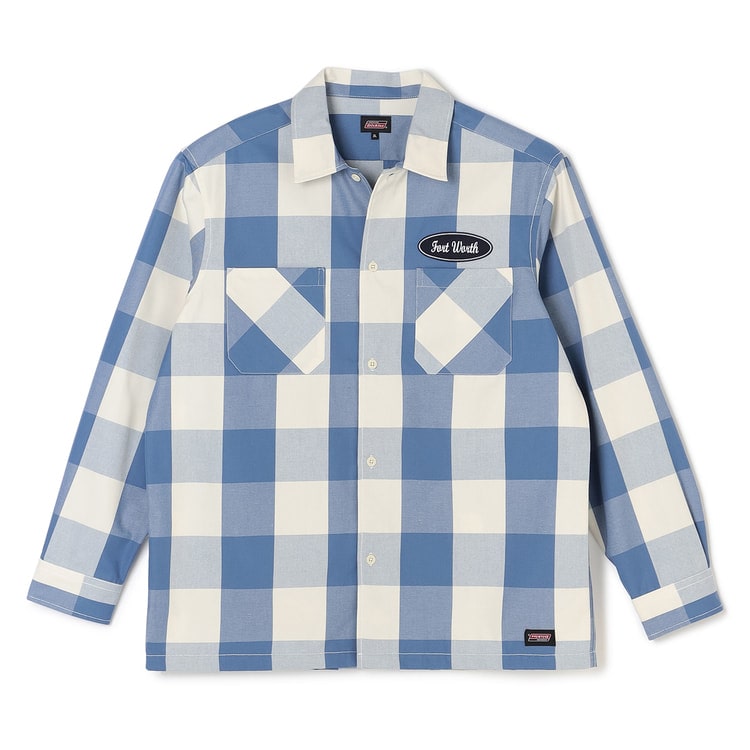 SizeMAX】GENUINE Dickies ブロックチェックワークシャツ【AOKI公式通販】