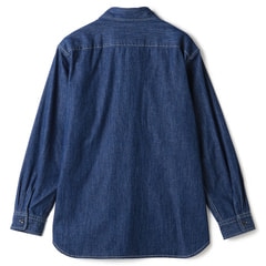 SizeMAX】GENUINE Dickies デニム＆ヒッコリーワークシャツ