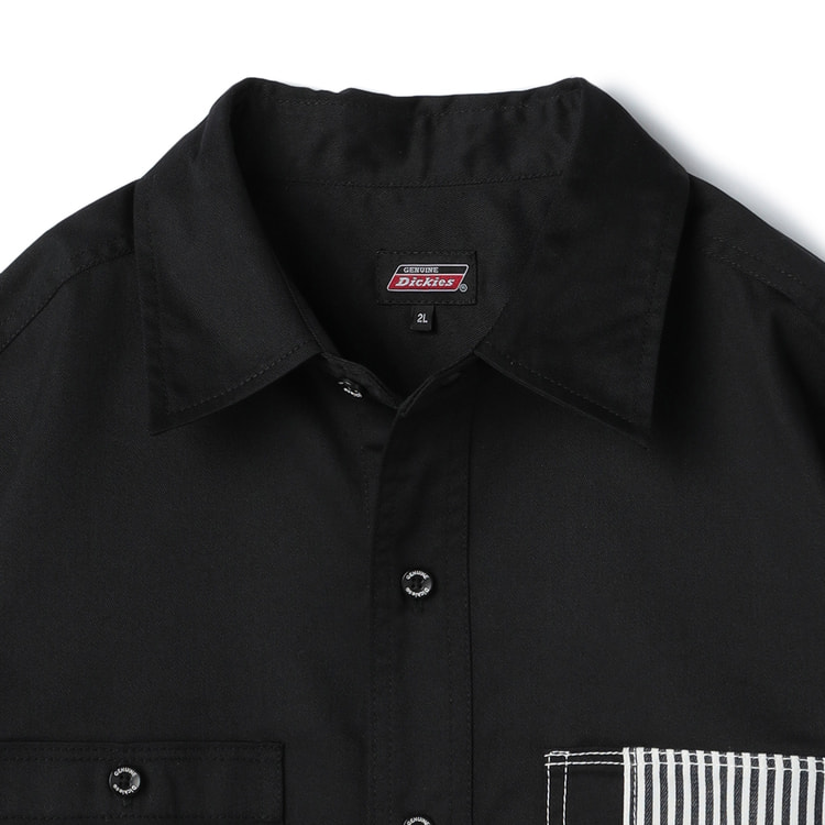 SizeMAX】GENUINE Dickies ツイルワークシャツ【AOKI公式通販】