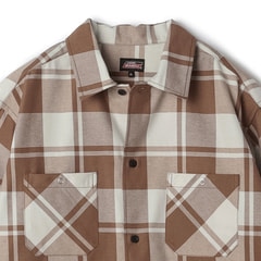 【SizeMAX】GENUINE Dickies ブロックチェックワークシャツ