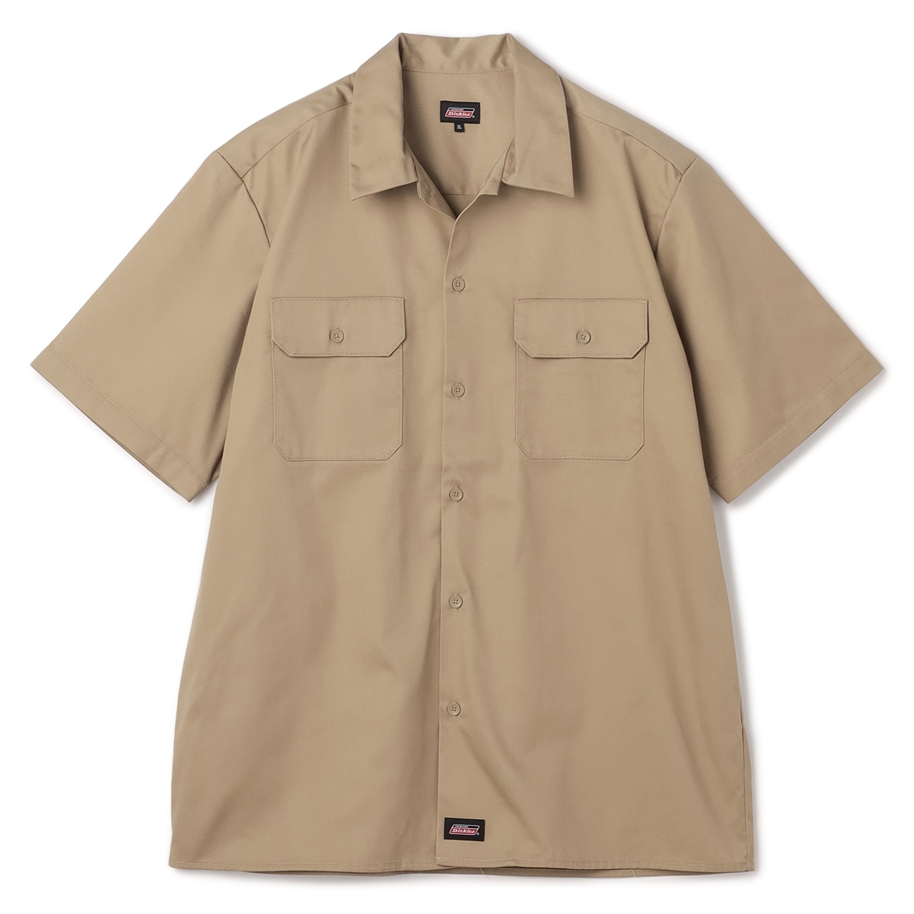 【SizeMAX】GENUINE Dickies ツイルワークシャツ 【SizeMAX】GENUINE Dickies ツイルワークシャツ