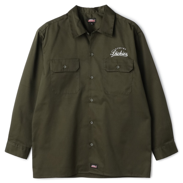 SizeMAX】GENUINE Dickies ツイルワークシャツ【AOKI公式通販】