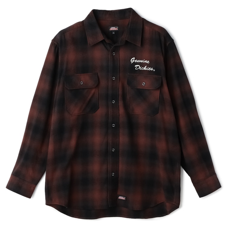 SizeMAX】GENUINE Dickies チェックワークシャツ【AOKI公式通販】