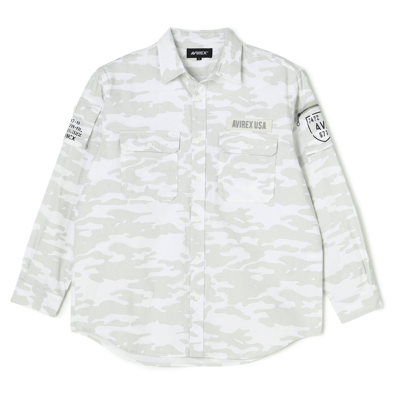 【SizeMAX】AVIREX ベーシックファティーグ シャツ 【SizeMAX】AVIREX ベーシックファティーグ シャツ