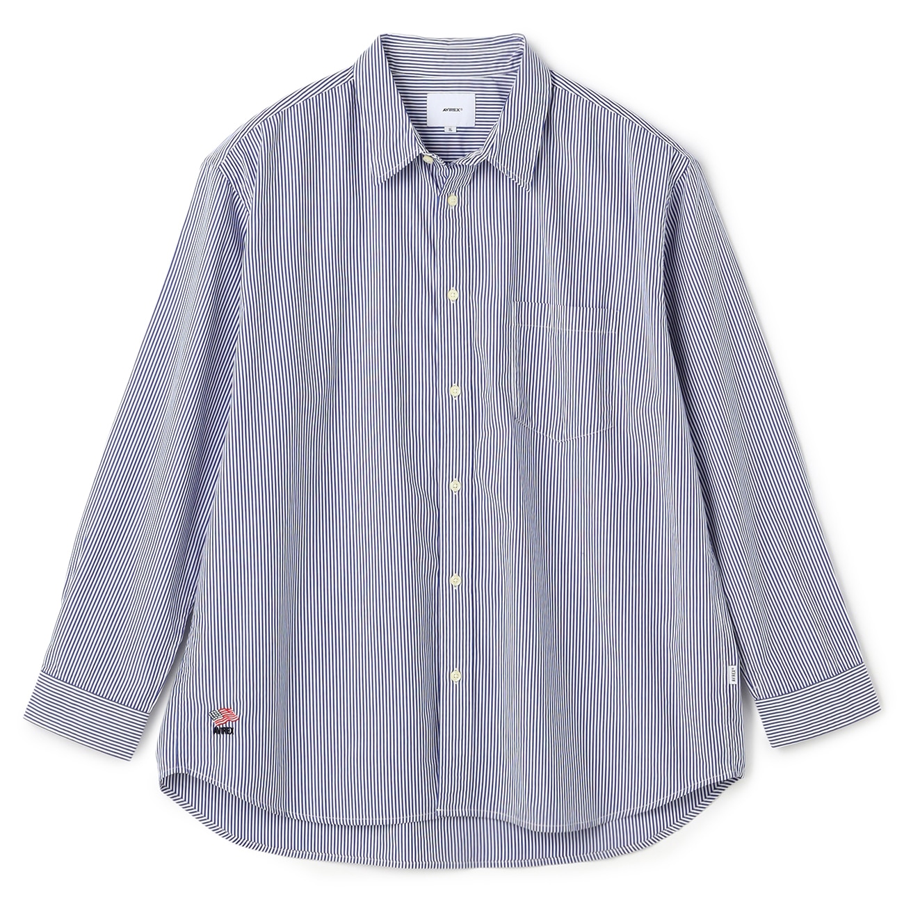 【SizeMAX】AVIREX ベーシックブロードシャツ 【SizeMAX】AVIREX ベーシックブロードシャツ