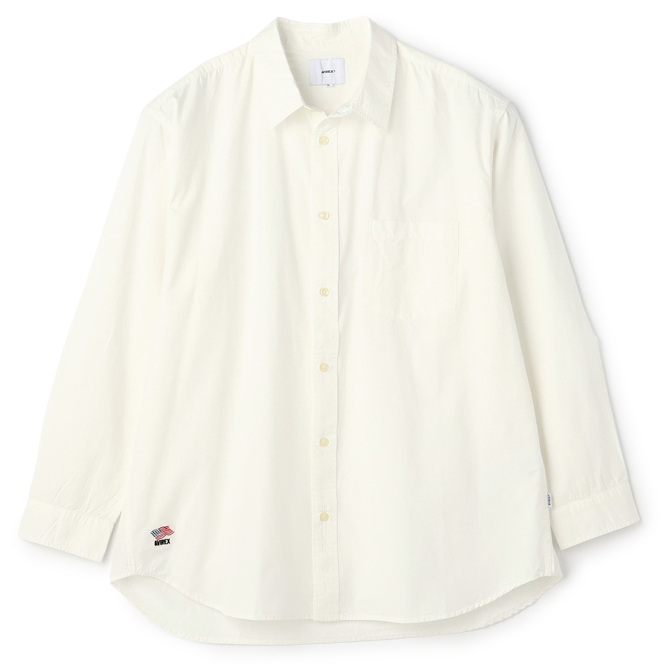 【SizeMAX】AVIREX ベーシックブロードシャツ 【SizeMAX】AVIREX ベーシックブロードシャツ