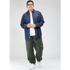 SizeMAX×GERRY】別注 ワンポイント刺繍デニムシャツ【AOKI公式通販】