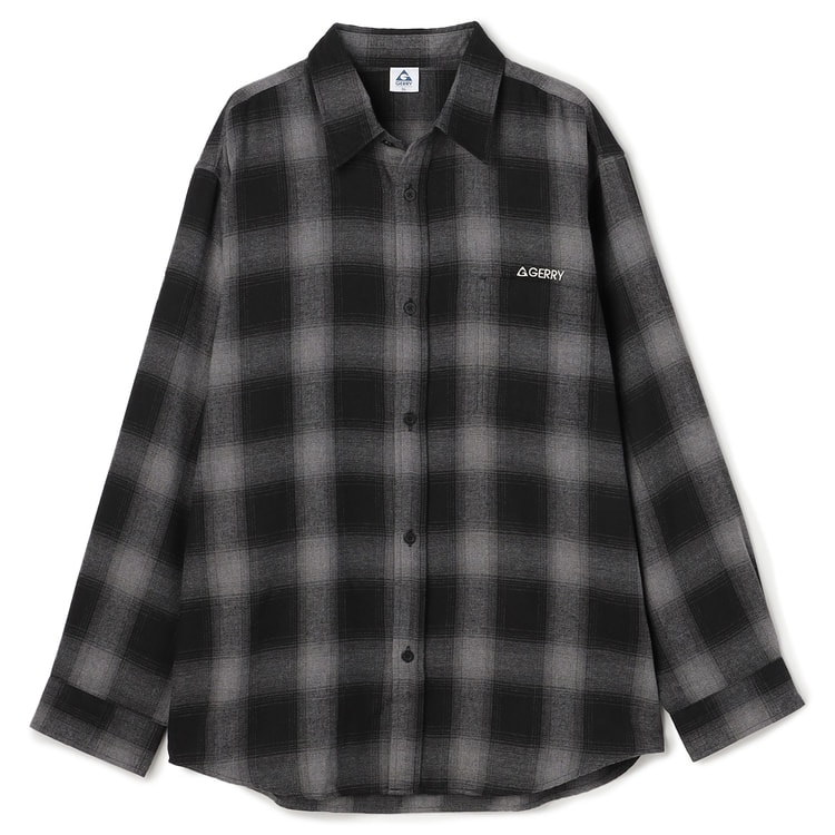 SizeMAX×GERRY】別注 ネルチェックシャツ【AOKI公式通販】
