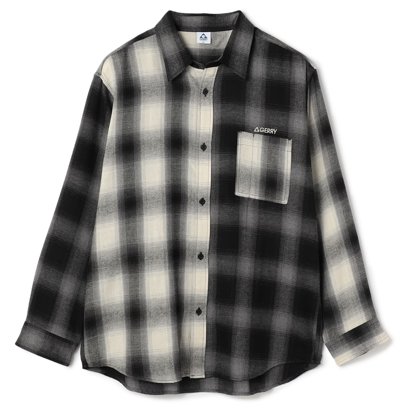 【SizeMAX×GERRY】別注 ネルチェックシャツ