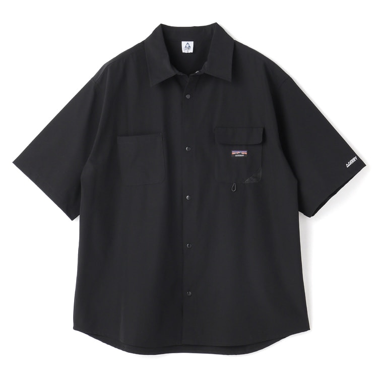 SizeMAX×GERRY】別注 冷感ナイロンPUタスラン 両ポケット半袖シャ