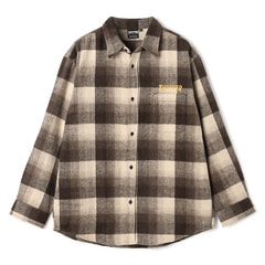 SizeMAX】THRASHER バック刺繍ネルチェックシャツ【AOKI公式通販】