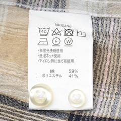 【SizeMAX】Kansai クレープロールアップボタンダウンシャツ