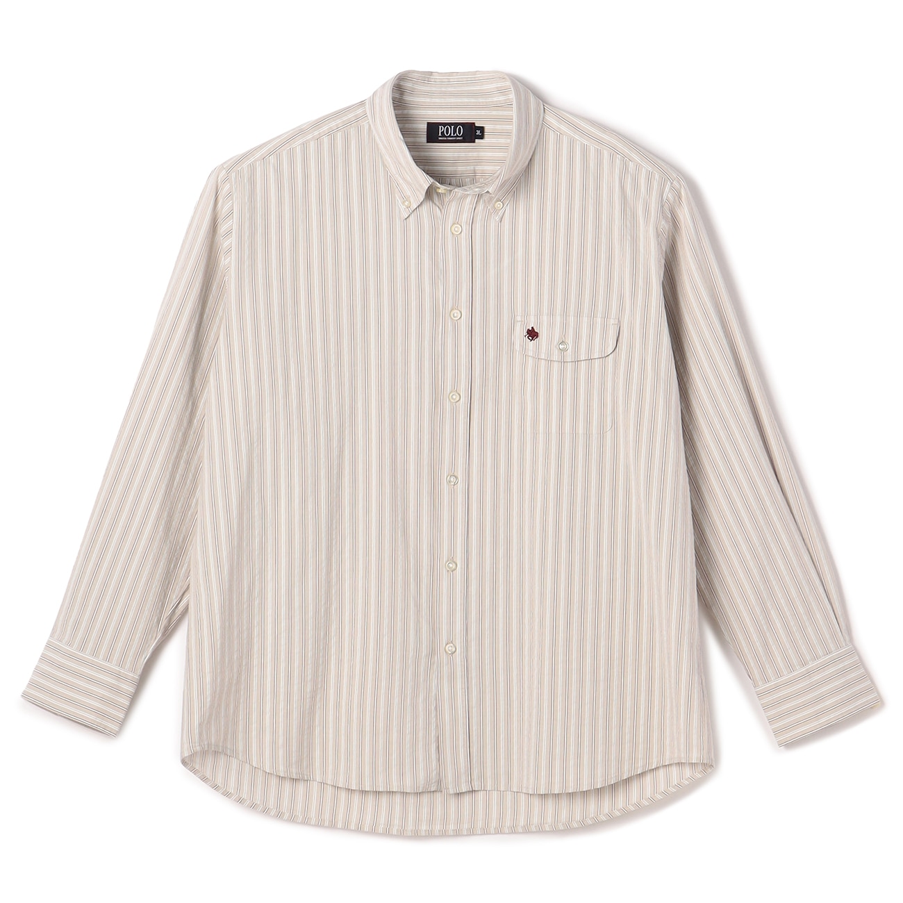 SizeMAX】POLO シアサッカーストライプシャツ【AOKI公式通販】