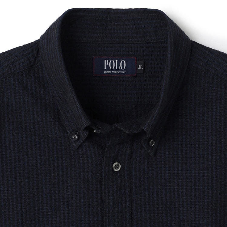 POLO ブラック ボタンダウンシャツ Amazon.co.jp: [ポロ ラルフローレン] 長袖 プルオーバーボタン