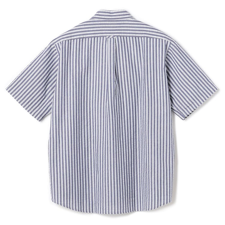 【SizeMAX】POLO シアサッカストライプボタンダウンシャツ