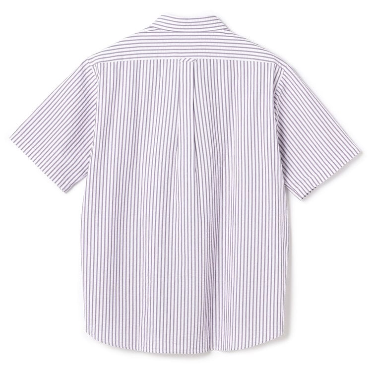 【SizeMAX】POLO シアサッカストライプボタンダウンシャツ