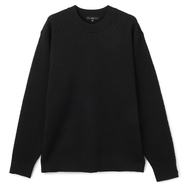 SizeMAX】G-stage ブリスター柄モックネックセーター【AOKI公式通販】