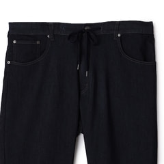 【SizeMAX】メッシュデニム 5ポケットパンツ