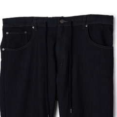 【SizeMAX】メッシュデニム 5ポケットパンツ